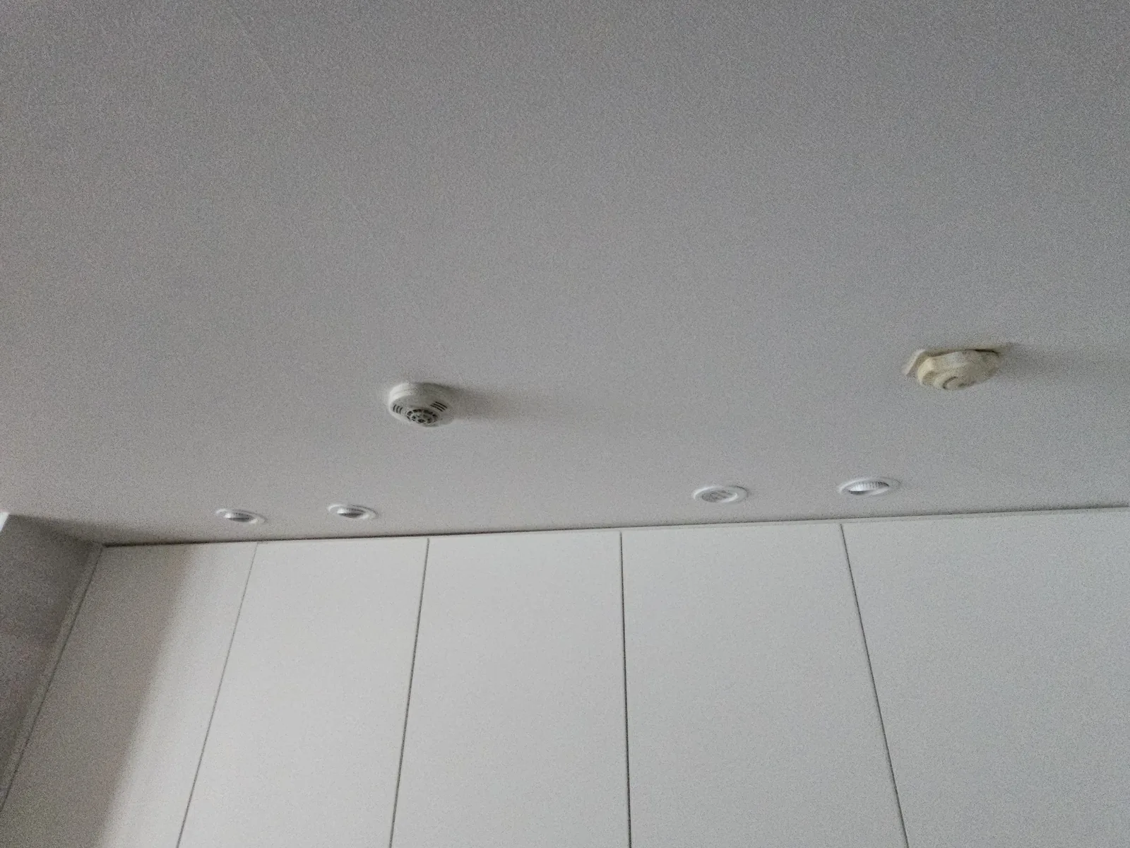 간접조명시공 현장 사진